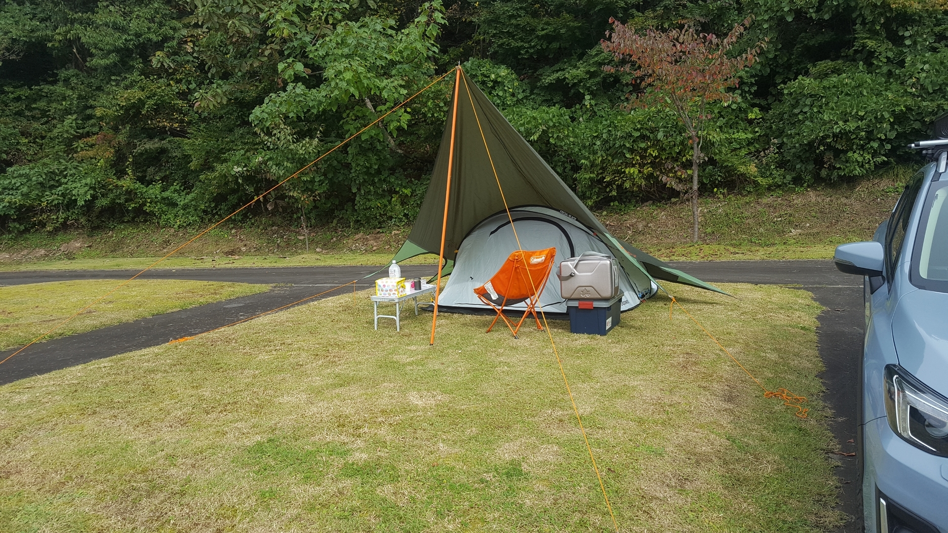 大松川ダム公園キャンプ場 山内 ぶらりのらりin秋田